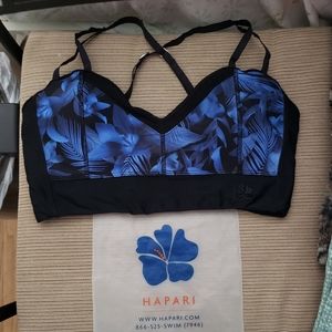 Hapari Bralette Bikini Top, Size L